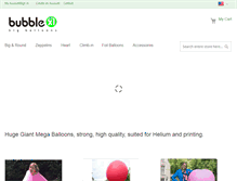 Tablet Screenshot of bubblexl.com